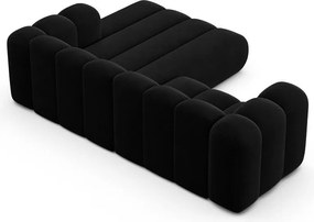 Antracitszürke sarokkanapé (jobb oldali) Lupine – Micadoni Home