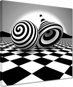 Festmények 30x30 Absztrakt Geometria