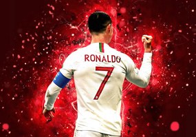 Poszter, CR7, Cristiano Ronaldo, Portugália
