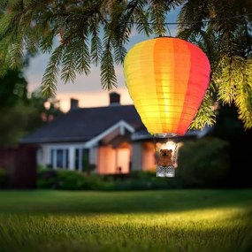 Globo 36138 - LED Függesztett napelemes dekoráció 24xLED/0,06W/3V IP44 Repülő léggömb