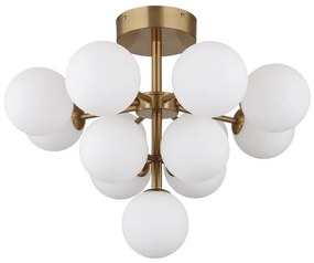 Globo 56143-13GD - Felületre szerelhető csillár GRAPPY 13xG9/5W/230V átm. 56 cm arany