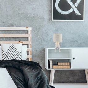 Rabalux 74218 - Asztali lámpa SMURFY 1xE14/40W/230V fehér