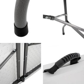 Összecsukható kerti asztal GARTHEN 240 cm