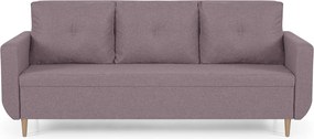 DORIS Háromszemélyes kinyitható kanapé Rózsaszín