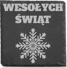 Karácsonyi kő alátét x4 Boldog Karácsonyt Bögre Tökéletes Ajándék