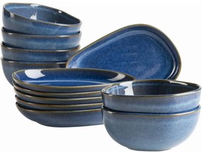 Mäser 12 részes Cordelia Royal Blue tálalószett