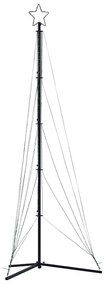kék LED karácsonyfa 525 LED 302 cm