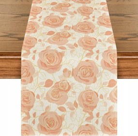 Artoid Fashion futópad rózsaszín virágok 40x180 cm tavasz