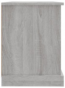 szürke sonoma színű szerelt fa TV-szekrény 73x35,5x47,5 cm