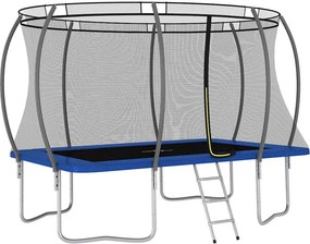 vidaXL négyszögű trambulinszett 335 x 244 x 90 cm 150 kg