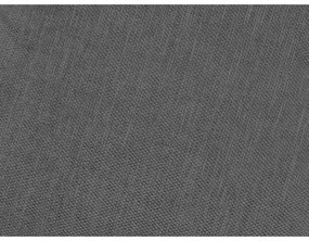 Sötétszürke kinyitható-tárolóhelyes sarokkanapé (bal oldali-L alakú) Fuji – Bobochic Paris