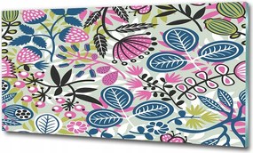 Fotó vászonkép edzett üveg Rózsa 100x70