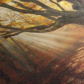 Kép - Őszi fény (órával) (90x30 cm)