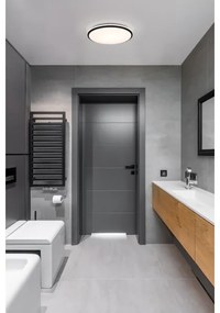 Eglo 900366 - LED Fürdőszobai mennyezeti lámpa PINETTO LED/15,6W/230V IP44 fekete