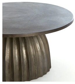 Fém kerek tárolóasztal ø 70 cm Veglia – Light &amp; Living