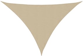 bézs 100% poliészter oxford szövet napvitorla 7 x 5 x 5 m