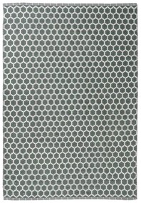 Narbonne zöld-fehér szőnyeg, 140 x 200 cm - House Nordic
