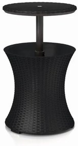 Keter Kerti asztal Cool Bar rattan grafit 49,5 x 57 cm