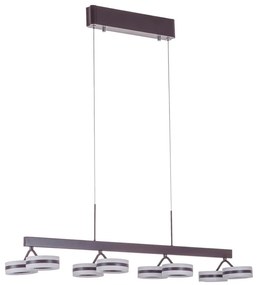 ITALUX AD16002-8A-COFFEE METIS Modern Led Függesztett Lámpa Barna LED IP20