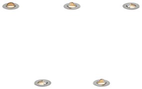 Modern földbe süllyeszthető spotlámpa alumínium LED-del IP67 - Linsey