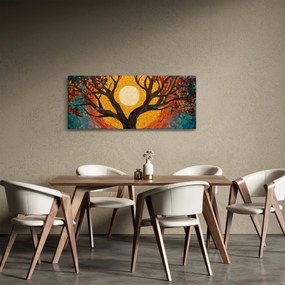 Kép - Nap az élet fájának koronájában (120x50 cm)