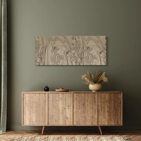 Kép - A növények körvonalai (120x50 cm)