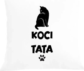 Párna párnahuzat Apák napja Macska Apa