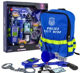 Hátizsák felszereléssel egy kis rendőrnek - City Heroes