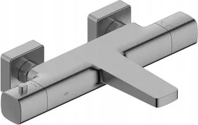Kfa Kádtöltő Csaptelep Termosztatikus, Fali Malaga, Gun Metal Grey Pvd