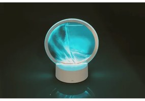 LED mozgó homokkép - kék