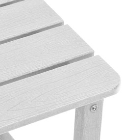Adirondack oldaltáblázat fehér 38x38x45 cm HDPE