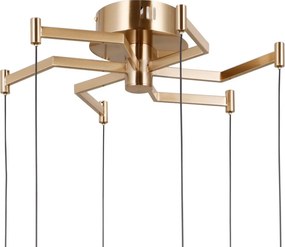 Italux modern függeszték fuente átlátszó arany itxpnd-34395-6-hbr