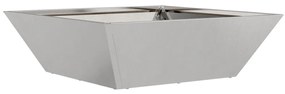 Fém Növényágy Rozsdamentes acél 50 x 50 x 15 cm Dekoratív Betétek