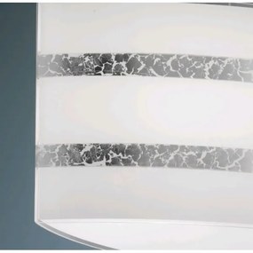 Trio NIKOSIA 2xE27/40W/230V ezüst függeszték kábellel