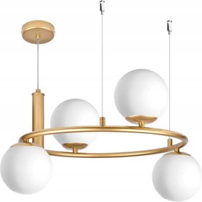 Ceres 4 Függőlámpa Modern, üveg gömbök, 4xE14