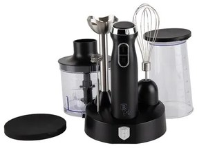 BerlingerHaus 6 részes botmixer szett (800 W) Matte Black Collection BH/9597