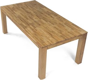 Tömör Tölgy Étkezőasztal 200x100cm. DS-H200 DUB