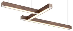 Függeszték LED40 forma 4, többféle változat - TUNTO Modell: természetes dió