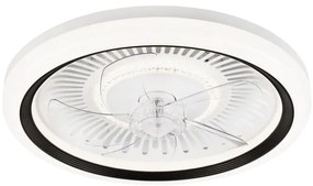 LED Mennyezeti lámpa ventilátorral GEMMA LED/37W/230V fehér + távirányító