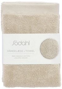 Bézs frottír pamut törölköző 50x100 cm Comfort – Södahl