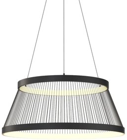 Zuma Line MD3328-2M-3BT - LED Dimmelhető csillár BALL LED/53W/230V 2700-6000K fekete + távirányító