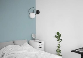KAJA K-5352 NELA Fekete Színű Fali Lámpa 1xE14 10W IP20