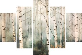 Kép - Erdőminta rajzolása (150x105 cm)