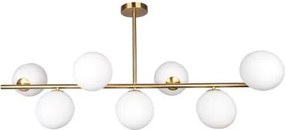 Cosmolight modern függeszték cape town fehér sárgaréz cosp07056br