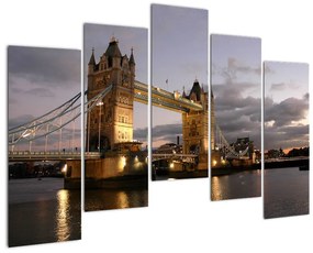 Kép - Tower, híd - London (125x90cm)