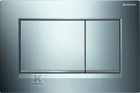 SIGMA30 Gomb, Elölapi, Króm Fényes Króm Matt