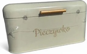 Fém kenyértartó Smukee ''kenyér'' bézs szín