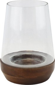 Beltéri gyertyatartó Hurricane Darius Ø15xH21cm