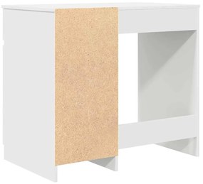 fehér forgácslap íróasztal 86x49x76 cm