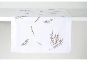 Organikus pamut asztali futó 150x45 cm Calluna Vulgaris - IHR